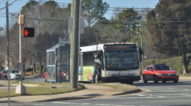 A CATS bus in Charlotte