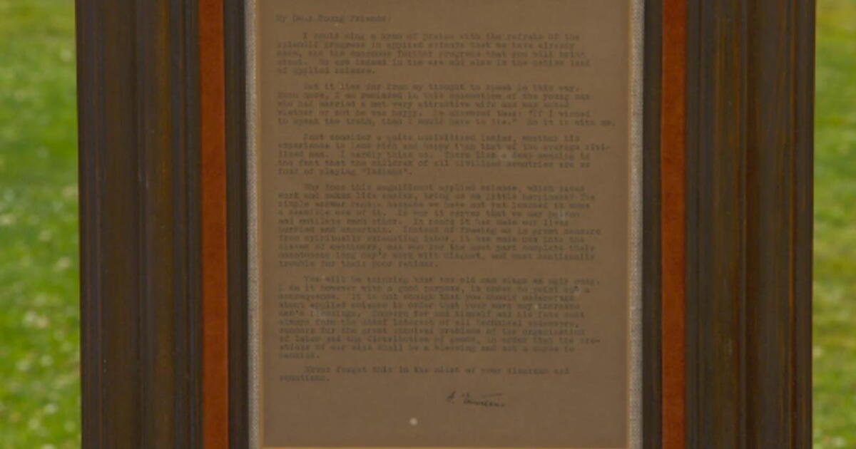 Appraisal: 1931 Albert Einstein-signed Speech
