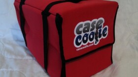 The Case Coolie weighs 1.5 pounds and promises to keep beverages cold for 10 hours.
