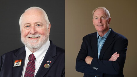 Republican Incumbent Representative Tom Determann and Democrat Randy Meier.