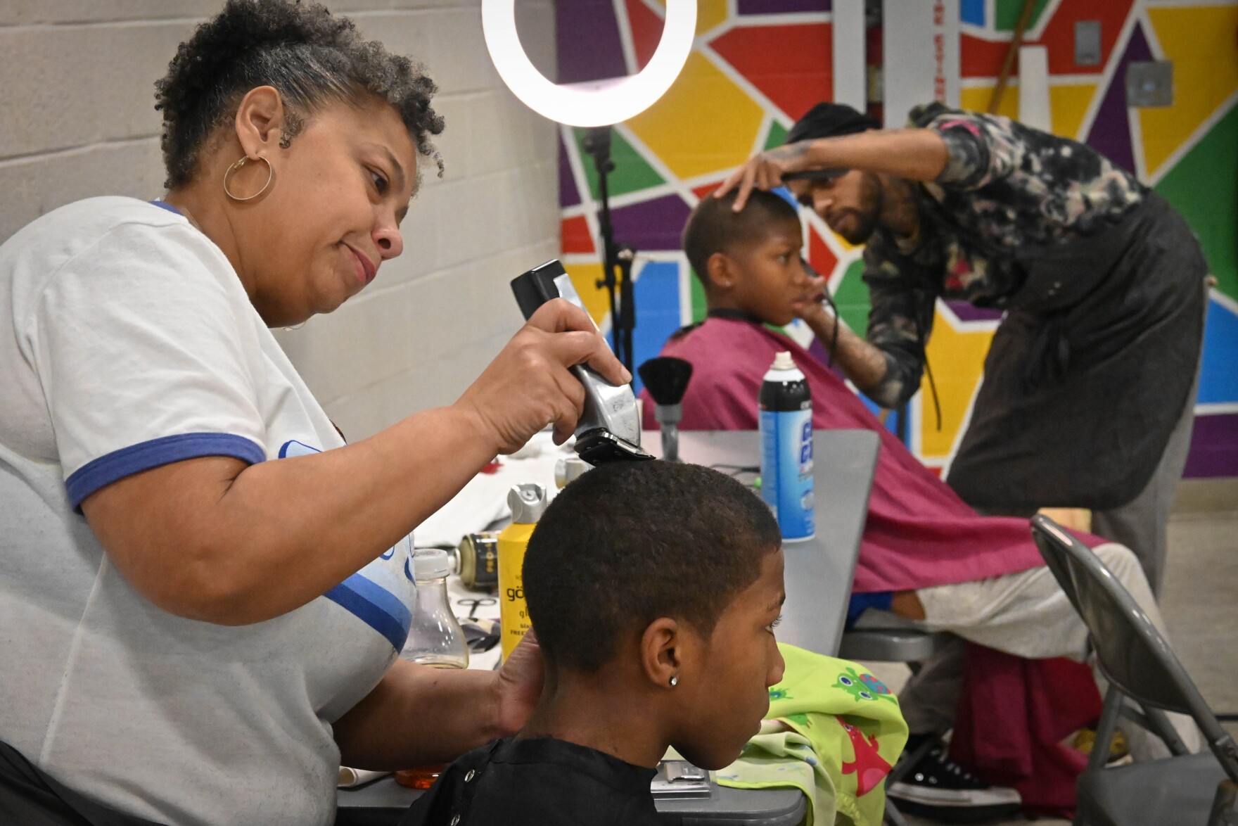'A haircut is a big thing' Kansas City school kids get fresh