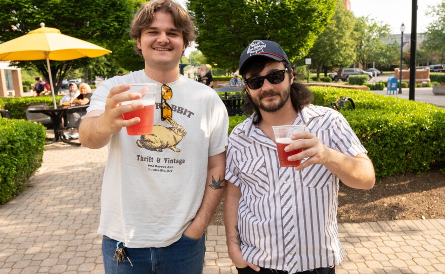 Attendees at IndieCraft on Friday, May 19, 2023 in Springfield, Ohio (Ruthie Herman for WYSO)