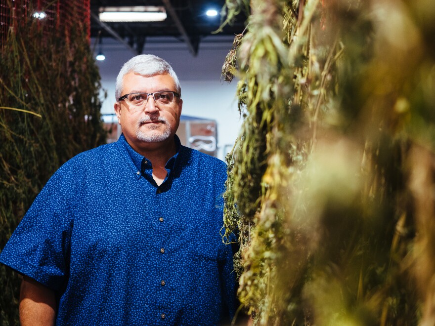 Ed Santillan is CEO of AgraPharm, LLC. He decided to get into the hemp industry after his wife discovered that CBD helped with her migraines.