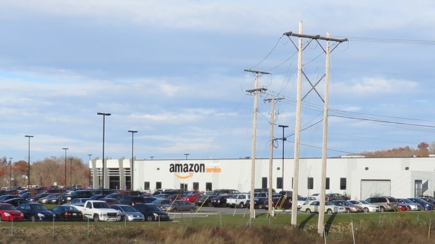 photo of Amazon data center