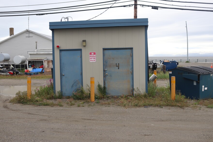 Lift Station 4 near Kotzebue's Front Street, taken on August 3, 2026.