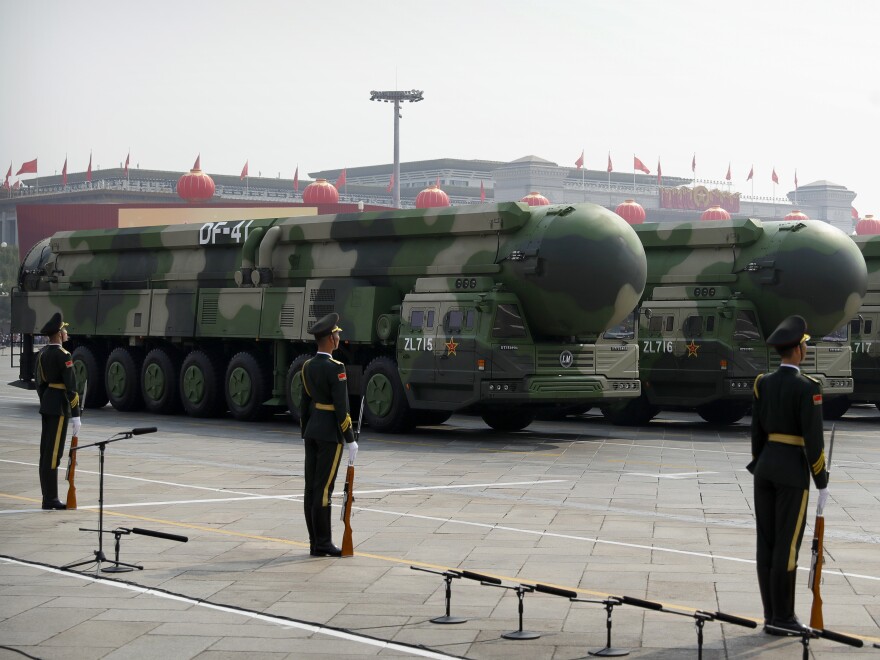 China has traditionally maintained a much smaller nuclear arsenal than the U.S. or Russia. The latest buildup has led some to think that might be changing.