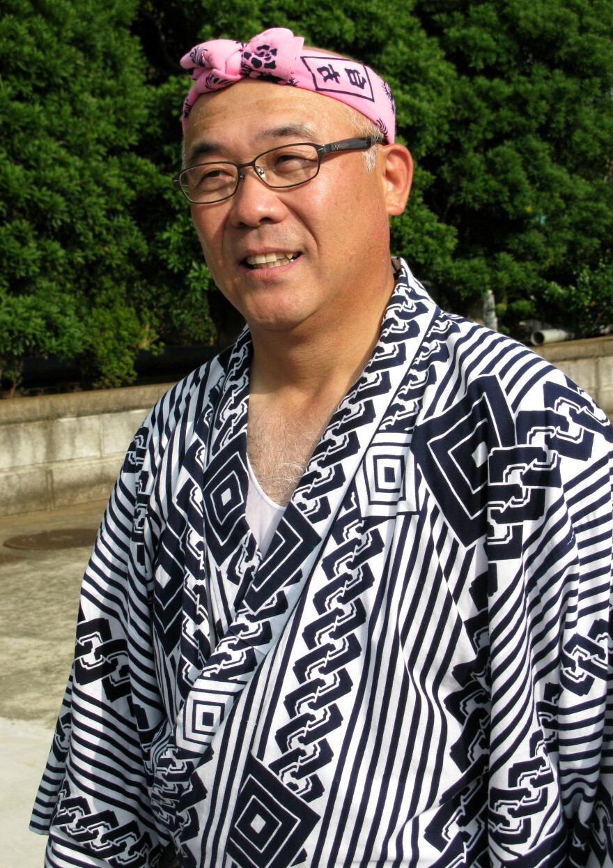 Rice farmer and activist Takeshi Ogura has tried to mobilize locals in Narita against Japan joining the TPP, which he says will harm Japan's destroy traditional rice farming and culture.