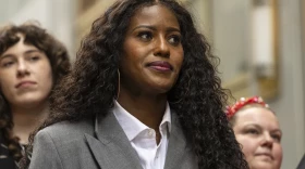 As president of the Illinois Federation of Teachers, Stacy Davis Gates said bread-and-butter union issues will be front and center, like health insurance costs and problems with the current pension system.