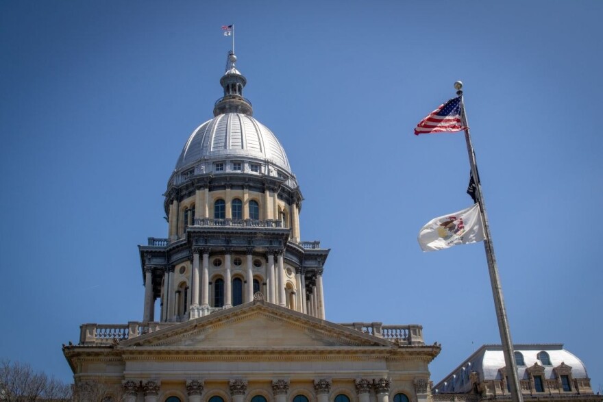 The Illinois State Capitol in Springfield. 