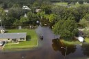 Heavy rains from a late October storm flooded homes and closed roads in parts of Central Florida, including Titusville.