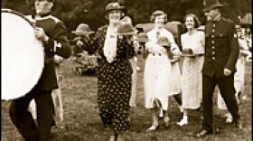 It remains to be seen whether sugarplums can follow plum pudding's march back into modern cuisine. Here, English villagers pictured in 1938 carry plum puddings in a traditional procession.