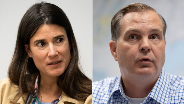 U.S. Rep. Marie Gluesenkamp Perez, left, and Washington state Sen. Minority Leader John Braun, will face off in November.