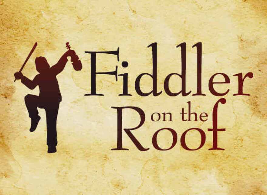 Broadway Palm Dinner Theatre Graphic for 'Fiddler on the Roof'