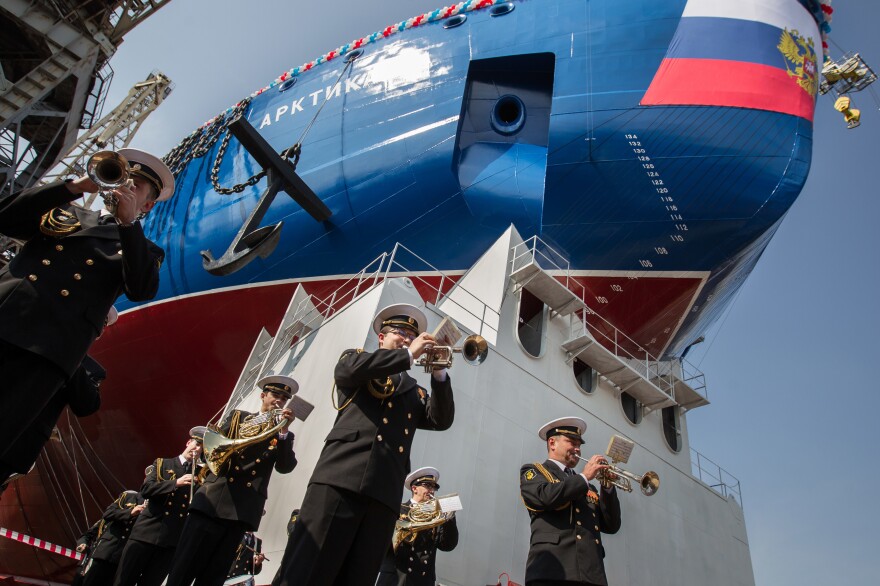 The Arktika is the world's largest, most powerful icebreaker.