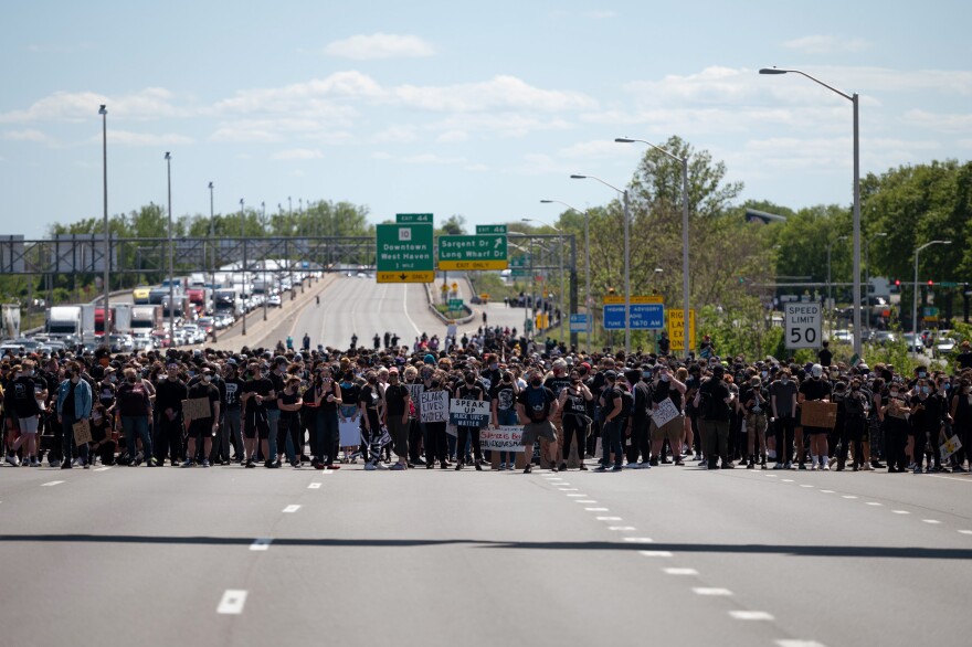 New Haven, protest, black lives matter, George Floyd