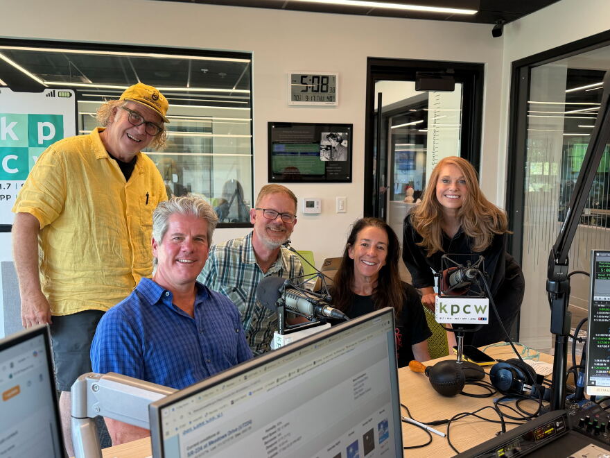Park City Rotarians finish the last on-air hour of the 2026 Summer Pledge Drive.