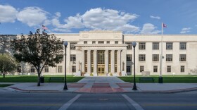 The Supreme Court of Wyoming Building as seen from Capitol Avenue, Cheyenne