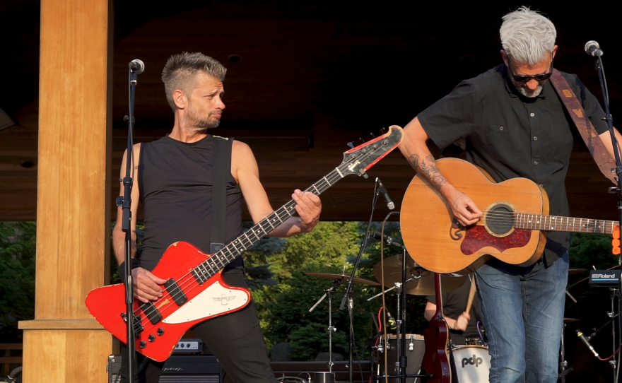 The Verve Pipe performing live at Rockford's Anderson Japanese Gardens