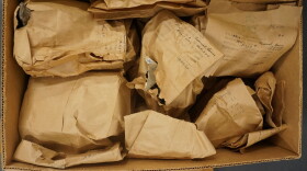 Researchers are also preserving artifacts at the Angel Mounds site. (Courtesy of the Glenn A. Black Laboratory of Archaeology)