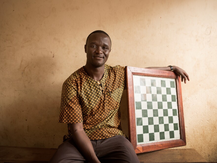 Robert Katende, who started the Katwe Chess Academy, wants to get children off the streets and into the game of chess.