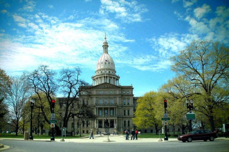 The Michigan State Capitol