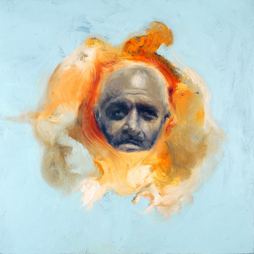 Creative Cloud (Shel Silverstein), 2008, oil on canvas
