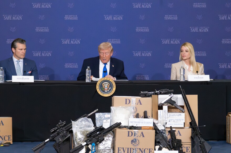 President Donald Trump visited Memphis on March 23, 2026, to tout the success of the Memphis Safe Task Force.