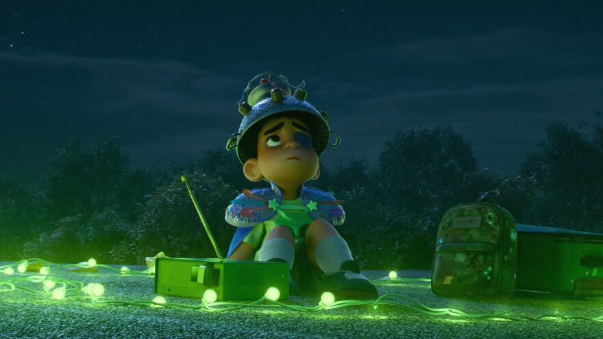 Film still from the 2025 film Elio.