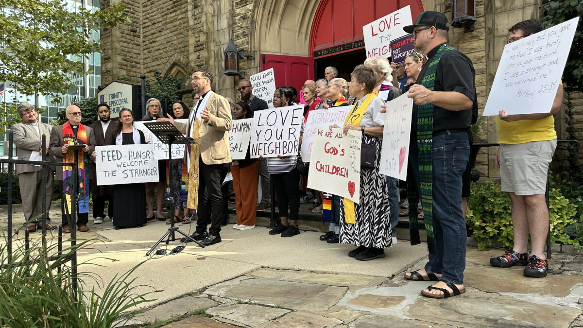 Faith leaders call on DeWine to help Haitians in Ohio facing ankle monitors, detainment