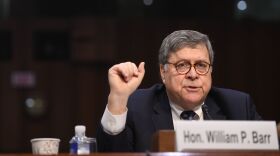 William Barr, nominee to be Attorney General, testifies during a Senate Judiciary Committee confirmation hearing on Capitol Hill on Tuesday.