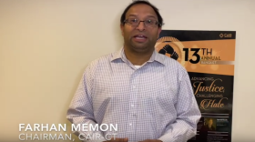 Farhan Memon speaks in a YouTube video posted Sunday, calling for the Department of Correction to terminate Officer Anthony Marlak.