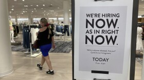 A Nordstrom store is looking for employees last month in Coral Gables, Fla. Citing a severe shortage of workers, half of the nation's governors have decided to end extra federal jobless benefits months early.