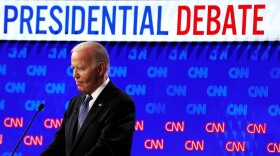 U.S. President Joe Biden faced off against Former President Donald Trump in the first presidential debate of the 2024 campaign on June 27, 2024 in Atlanta, Georgia.