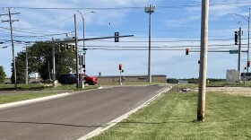 A nearly $110,000 project that adds a sidewalk along the east side of Eagle Avenue (left) from the Central Intermediate School parking lot to Eagle's intersection with U.S. Business Route 24 could be completed by the start of the school year in August.