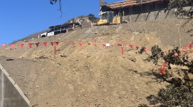 Work continues on what will be the world's largest wildlife crossing, which is being built over Highway 101 in Agoura Hills. Plans call for it to be dedicated in early December.