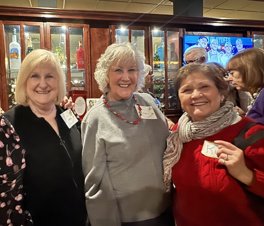 Jane LaGolden (left), and other members of the senior social group