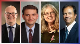 The headshots for Wyoming's four U.S. House Seat hopefuls, side by side.