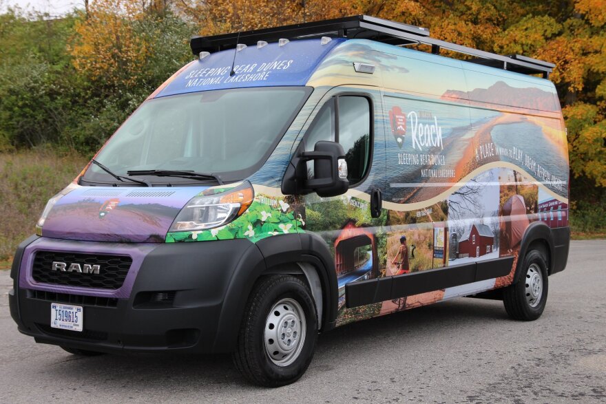 The Sleeping Bear Dunes mobile museum will allow park rangers to educate people throughout the Great Lakes.