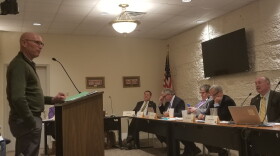 Osborn Seed President Dan Osborn testifies to the Senate Commerce and Technology Committee on legalizing commercial hemp production in Indiana.