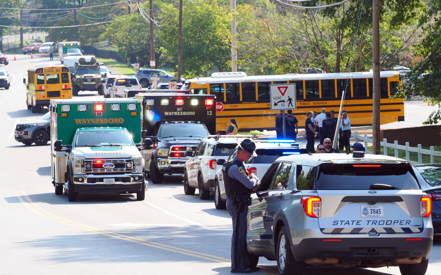 Westwood Hills Elementary School in Waynesboro was the scene of a shooting incident the morning of September 2, 2026. Law enforcement from various local, state, and federal agencies around the region responded. School buses evacuated children to a nearby church to be reunited with their families.