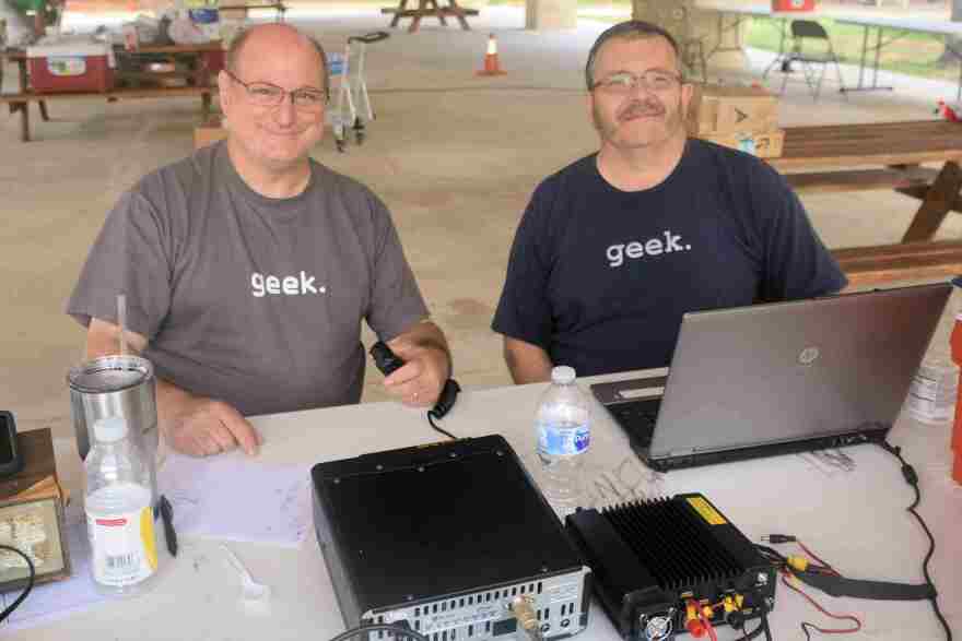 San Antonio Radio Club Members at Field Day