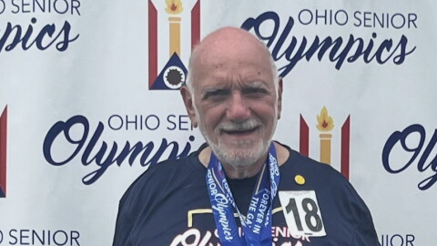 "Keep moving. I don't care what you do." Nick Chibis takes his doctor's advice to heart by regularly exercising and even competing in the Senior Olympics where he's won dozen of medals, including five gold ones.