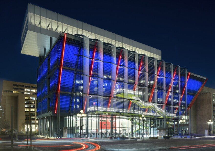 The new International Spy Museum in southwest Washington, just a couple blocks off the National Mall, opens on Sunday. The private museum was built at a cost of $162 million and replaces a much smaller version that opened back in 2002.