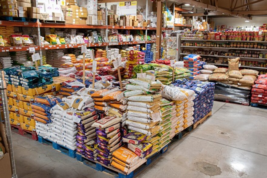 A massive variety of rice is among the dry goods available at Namaste Cash & Carry.