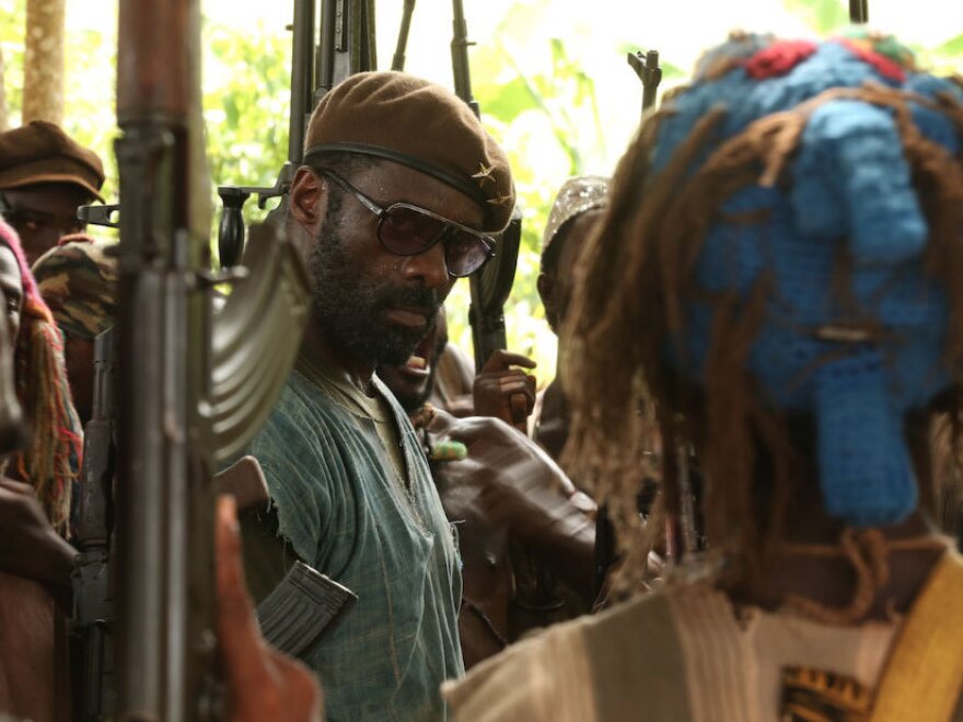 Idris Elba stars as an African warlord in the forthcoming film Beasts of No Nation. Netflix recently purchased distribution rights for the film for nearly $12 million.