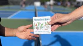 Pickleball Slam incorporates the game's strategies and terminology with an action-packed game including characters ranging from a ballerina, a superhero, a few chefs and a knight in shining armor. (Courtesy of Marcella Meyer)