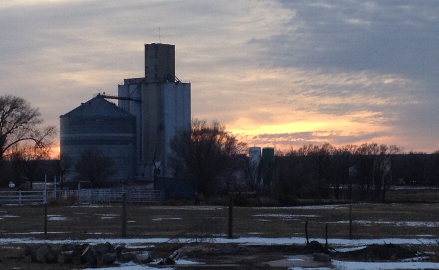 Evening sky near St. Francis, in northwest Kansas (Photo by J. Schafer)