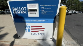2 A voter ballot drop-off location in Larimer County in downtown Fort Collins on Tues. Jun 30, 2026