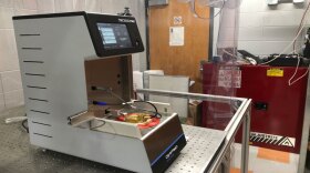 UD  runs a variety of tests on very small amounts of alternative jet fuel so companies can know early on if their fuel will perform well in a jet.