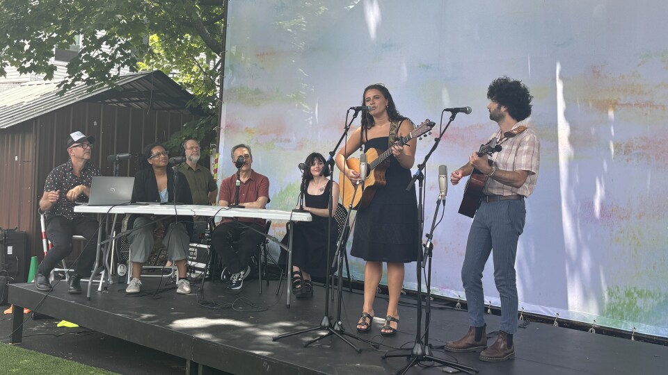 The Fabulous 413 broadcasted from Great Barrington to highlight Berkshire Busk.